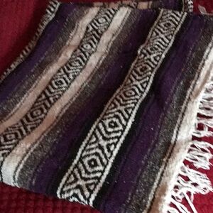 Approx 76x54 Molina Indian Yoga Blanket/Throw